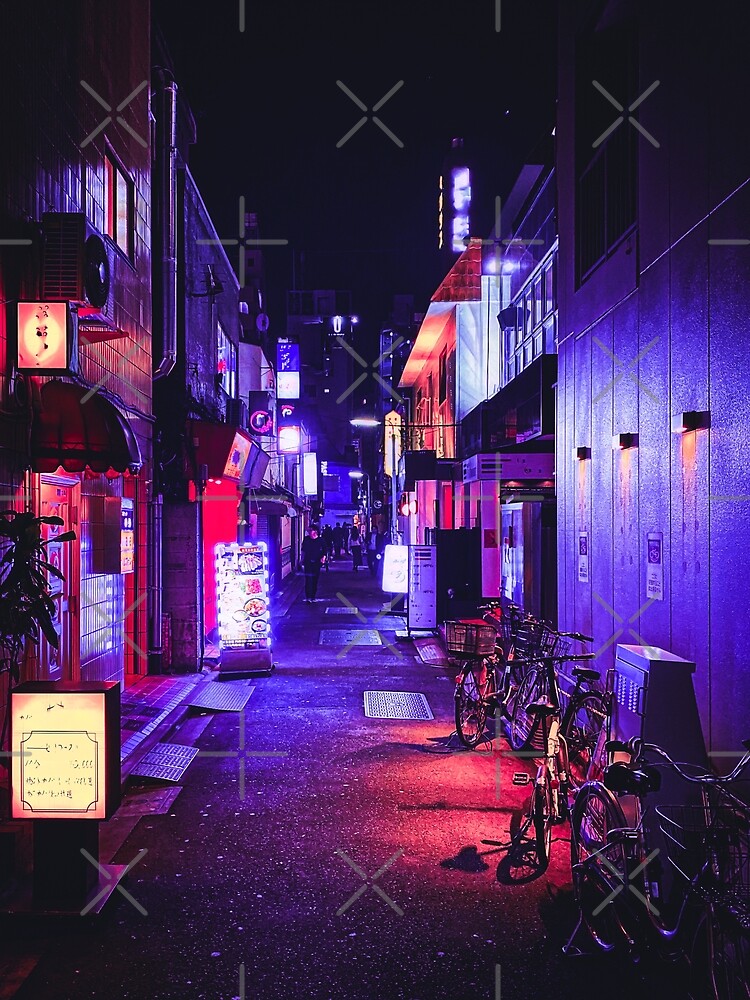 Premium Photo  Tokyo city by night anime and manga drawing illustration  city views
