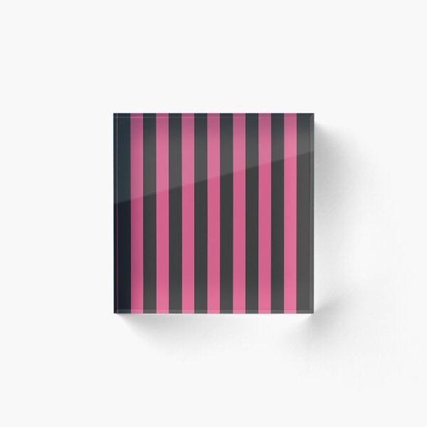 Item preview, Bold Pink & Black Stripes Pattern designed and sold by AlteredUrbane.