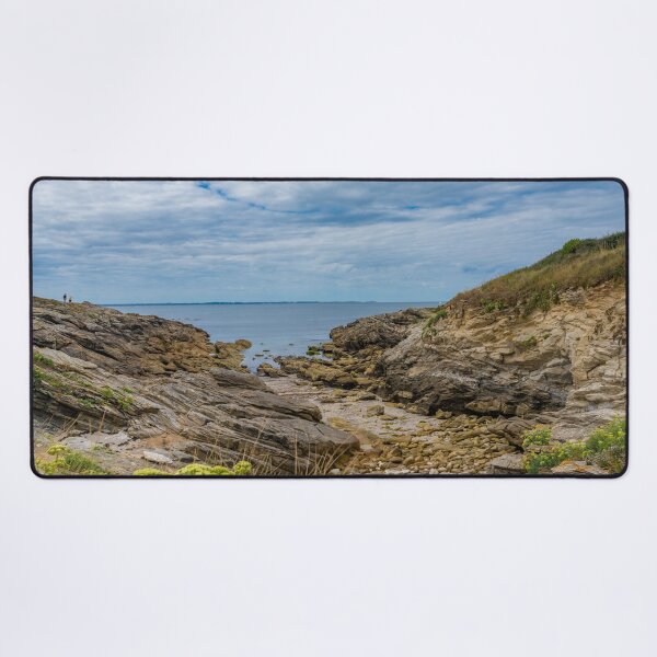 Item preview, cliff beach at low tide designed and sold by OskiOnTour.
