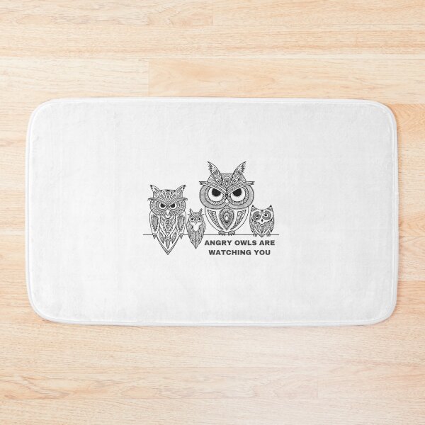 Item preview, Angry owl | Crussion store designed and sold by Crussion.