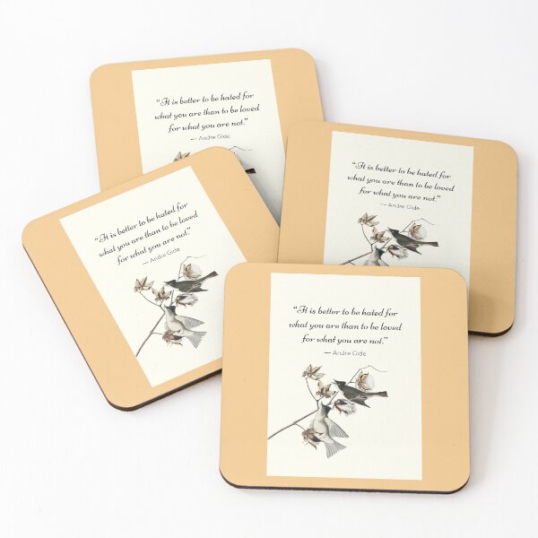 Item preview, "It is better to be hated for what you are than to be loved for what you are not" quotes on products. designed and sold by ACEGDesign.