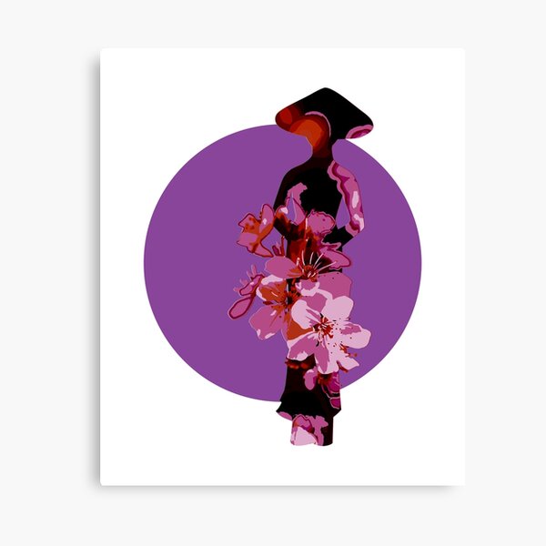 Vietnamese Woman in Traditional Ao Dai Canvas Print