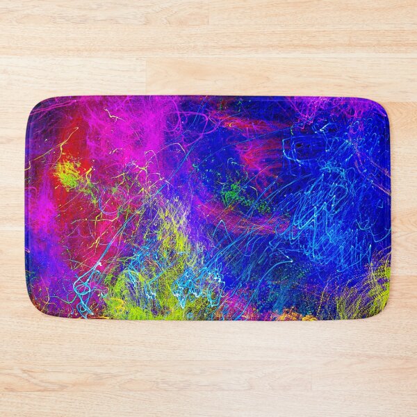 Item preview, Swirling String Painting Multi-Color Design designed and sold by KellysComColors.