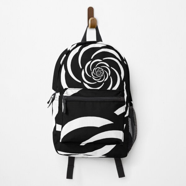 Item preview, Black and white abstract circle pattern designed and sold by flashcompact.