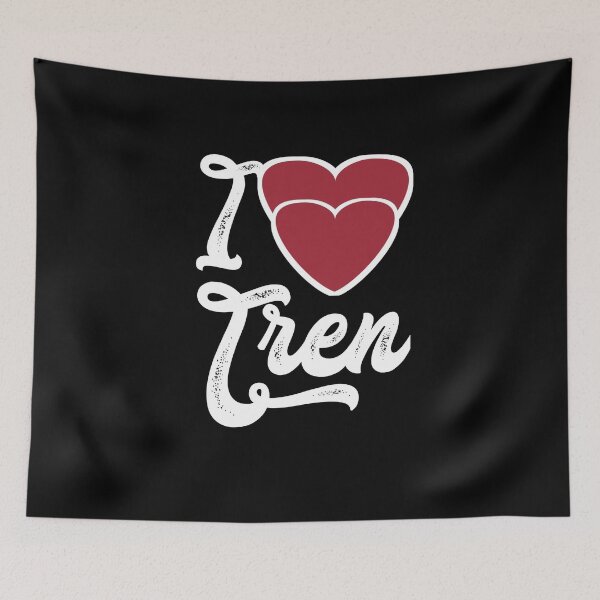 Item preview, I love tren, I heart tren, V889.  designed and sold by Chakilogy.