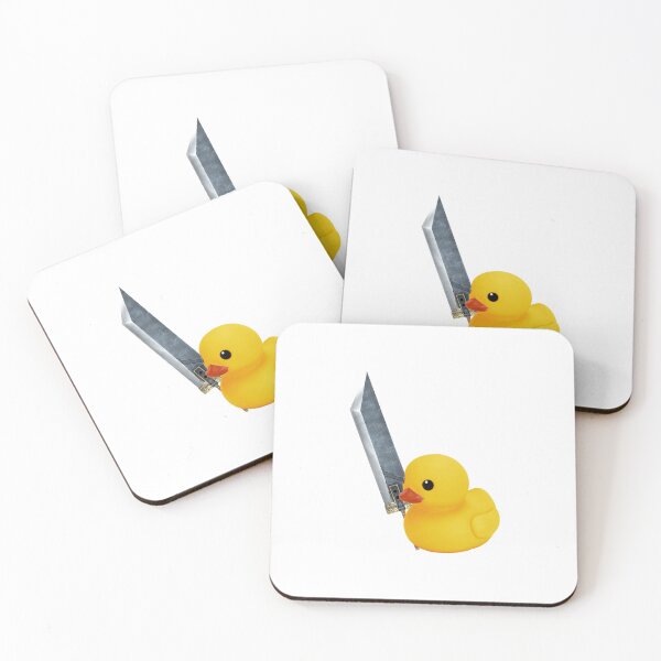 Item preview, Duck With a HUGE Sword Cursed Meme designed and sold by BetterLeo.