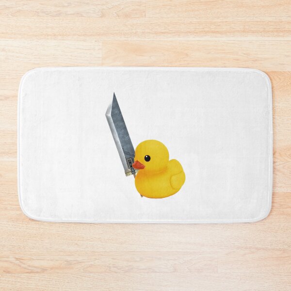 Item preview, Duck With a HUGE Sword Cursed Meme designed and sold by BetterLeo.
