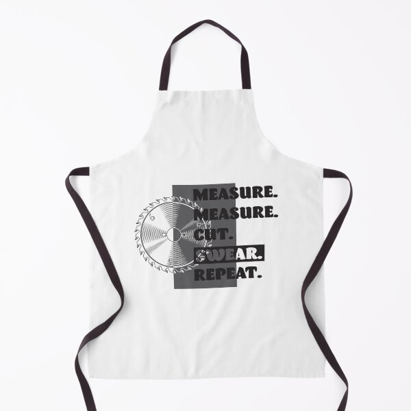 Item preview, Measure Measure Cut Swear Repeat Woodworker T-Shirt designed and sold by RedArtsDesign.