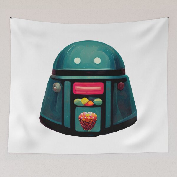 Artikelvorschau, Süßes Süßigkeits-Droiden-Halloween-Design entworfen und verkauft von CandyDroidMerch.