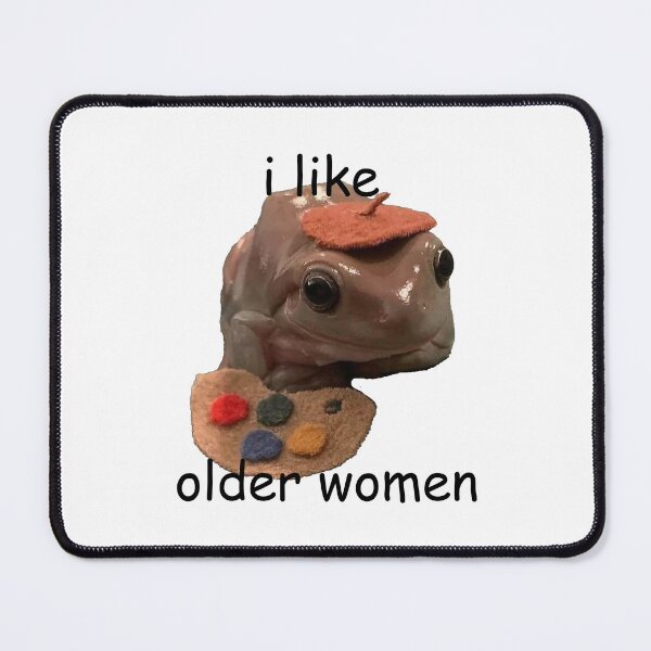 Item preview, I Like Older Women Cursed Meme designed and sold by BetterLeo.