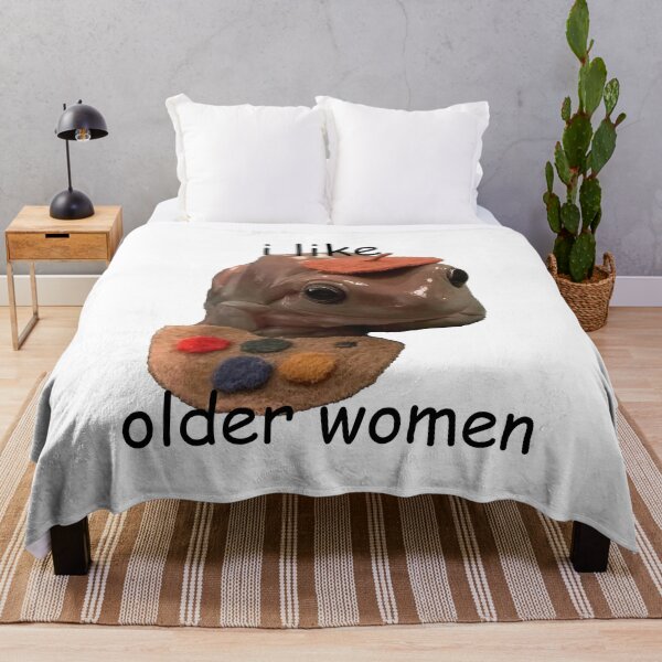 Item preview, I Like Older Women Cursed Meme designed and sold by BetterLeo.
