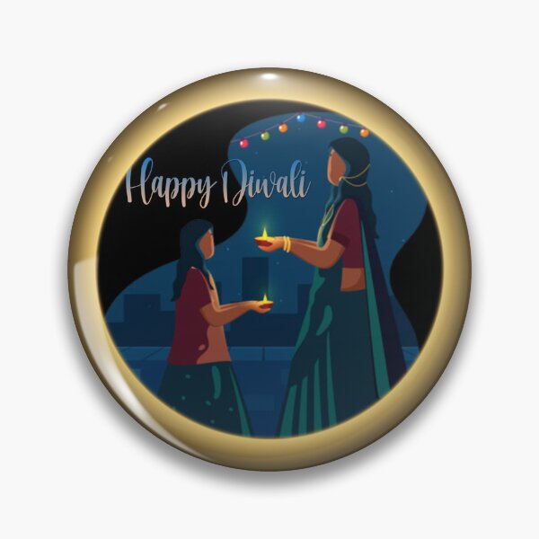 Item preview, Happy Diwali Funny Gifts for Celebrate Festival of Lamp designed and sold by TajfunX.