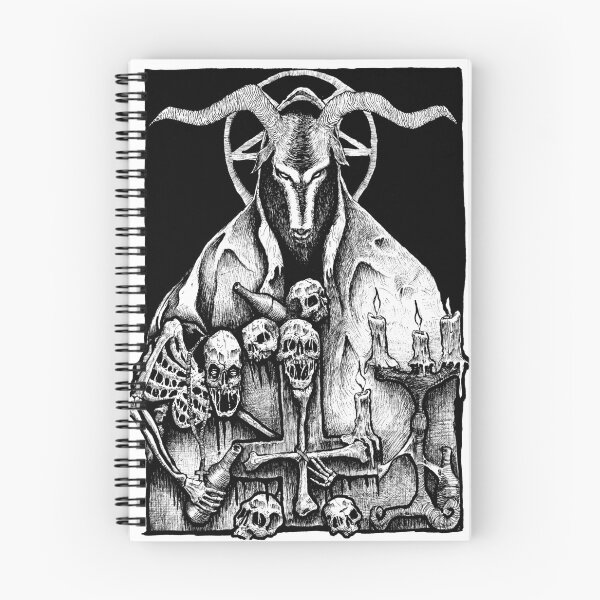 Item preview, satanic goat designed and sold by Emiliano Albelda.