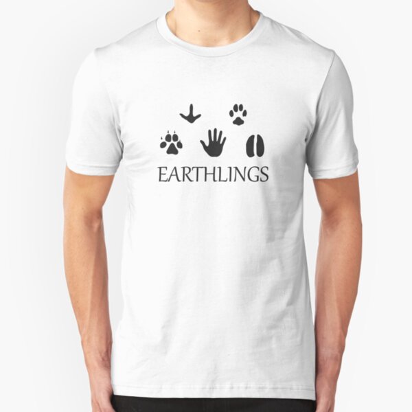 Earthlings Animal Paws Slim Fit T-Shirt