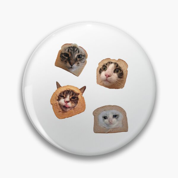 Item preview, Cat Toasts Pack Cursed Meme designed and sold by BetterLeo.