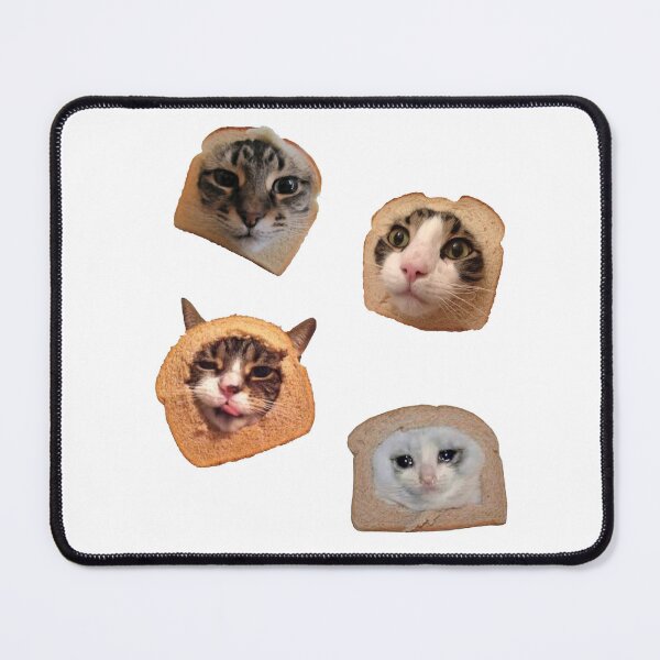 Item preview, Cat Toasts Pack Cursed Meme designed and sold by BetterLeo.
