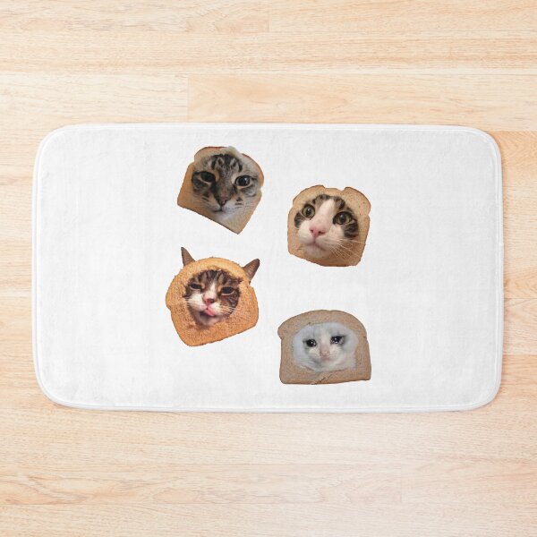 Item preview, Cat Toasts Pack Cursed Meme designed and sold by BetterLeo.