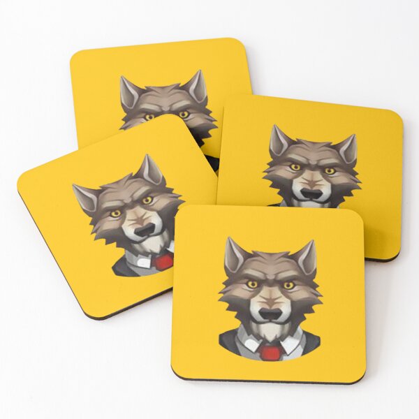 Item preview, Tuxedo Wolf Sticker designed and sold by Artistic Mind.