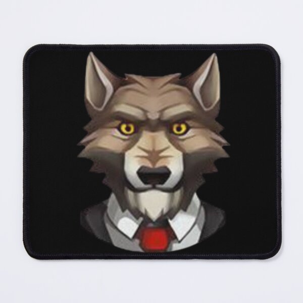 Item preview, Tuxedo Wolf Sticker designed and sold by Artistic Mind.