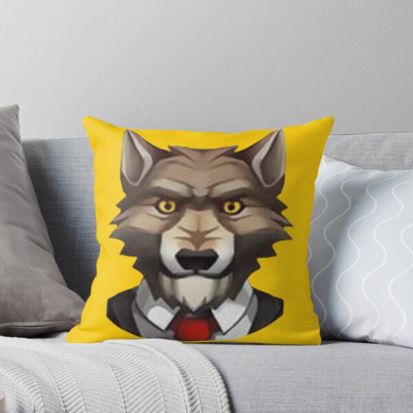 Item preview, Tuxedo Wolf Sticker designed and sold by Artistic Mind.