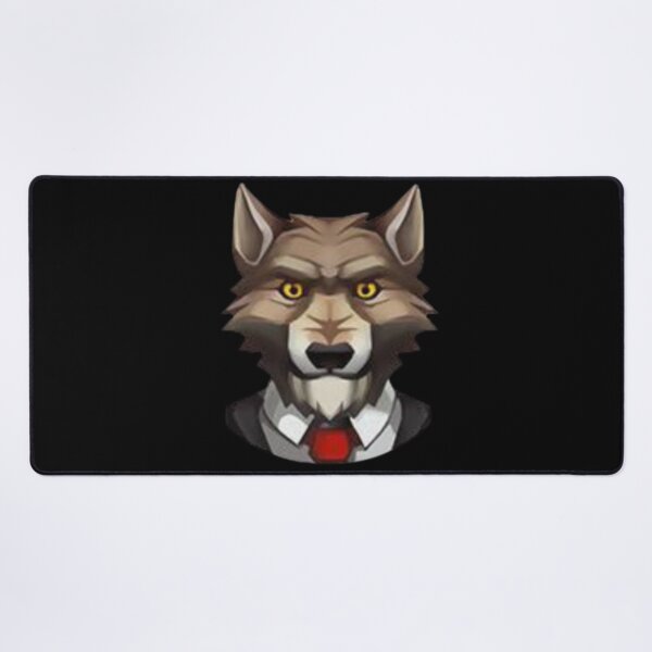 Item preview, Tuxedo Wolf Sticker designed and sold by Artistic Mind.