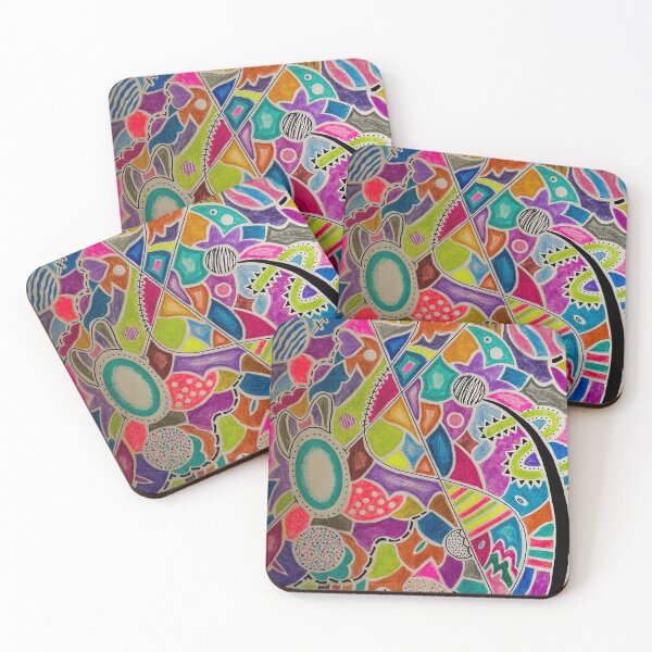 Item preview, Bright and busy designed and sold by Dimakesthings.
