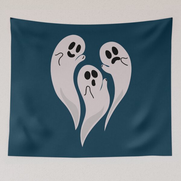 Item preview, Three Ghost Malone Spooky Halloween Ghost  designed and sold by PNGpop.