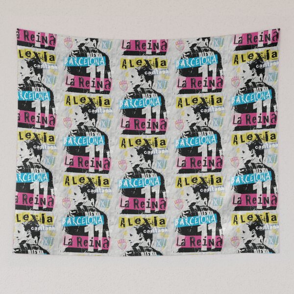 Item preview, Alexia La Reina - punk style poster designed and sold by Numero14.