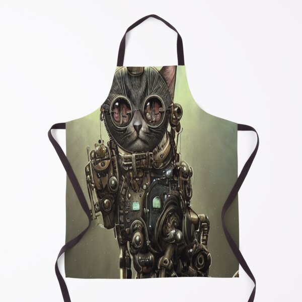 Item preview, Cute and dirty Steampunk Space Cat designed and sold by aventi24.
