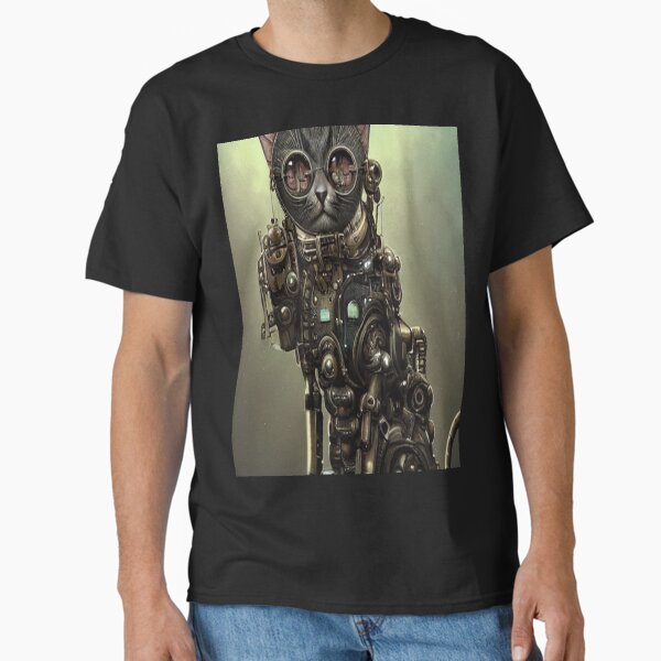 Item preview, Cute and dirty Steampunk Space Cat designed and sold by aventi24.