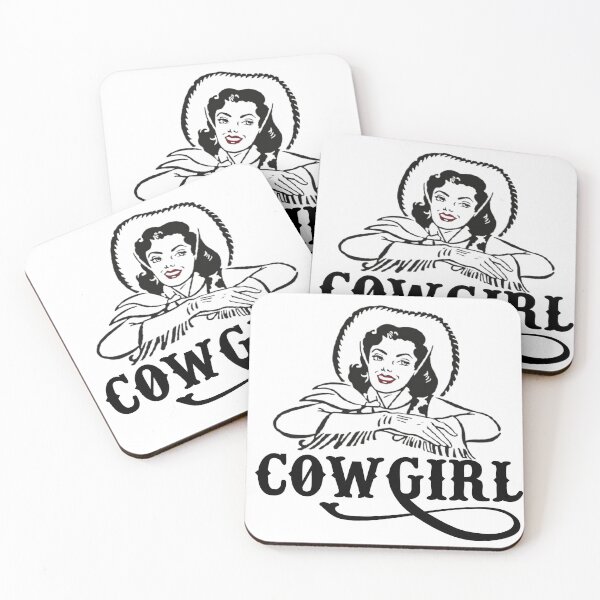 Item preview, Vintage Rodeo Cowgirl - Black And White designed and sold by handsoftime2020.