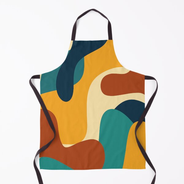 Artikelvorschau, Abstract Multicolor Blobs, Retro Colors, Organic Shapes, Funky Vibes, Boho Art, Modern Minimalist Art entworfen und verkauft von GikaDesigns.