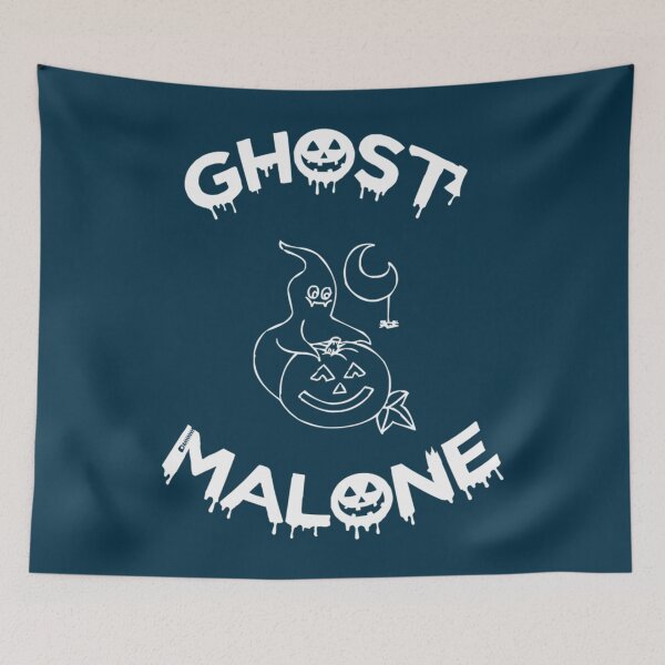 Item preview, ghost malone spooky Boo  designed and sold by PNGpop.