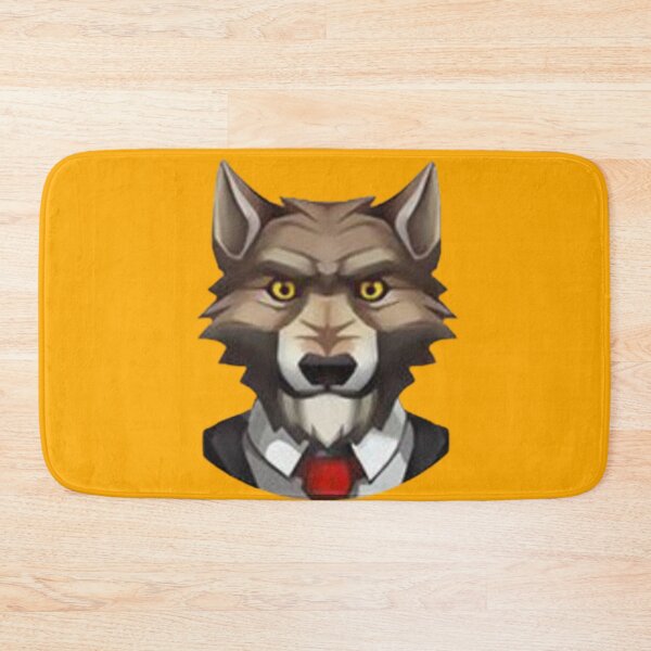 Item preview, Tuxedo Wolf Sticker designed and sold by Artistic Mind.