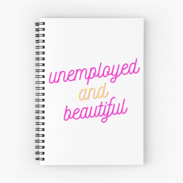 Item preview, Unemployed and beautiful  designed and sold by GamersLands.
