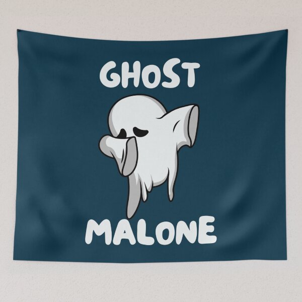 Item preview, Ghost Malone Spooky Halloween Boo Tee Gift  designed and sold by PNGpop.