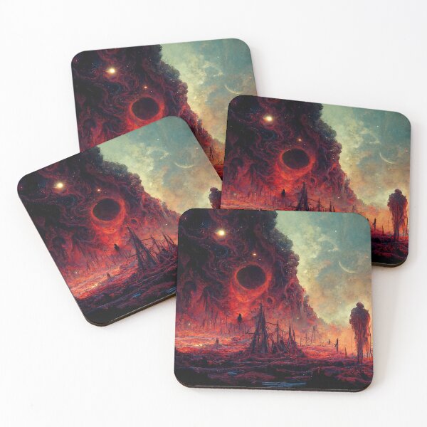 Item preview, Dark Sci Fi Hellscape designed and sold by MidnightGallery.