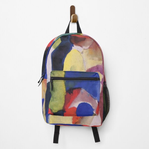 Item preview, Order Oil Painting Replica Woman with a Yellow Jacket, 1913, August MACKE designed and sold by buzztop.