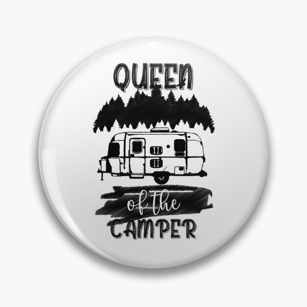 Artikelvorschau, Queen of the Camper, RV Camper Road Trip, Upper Class Trailer Trash, lustiges RV (Trailer) Camping, Abenteuer entworfen und verkauft von RedArtsDesign.