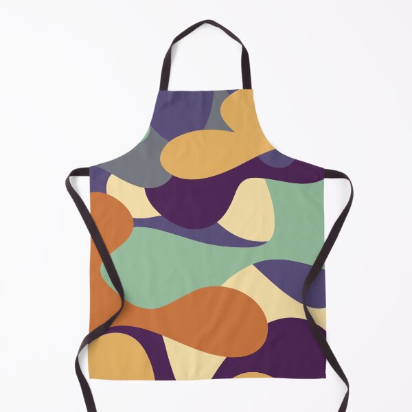 Item preview, Abstract Multicolor Blobs, Retro Colors, Organic Shapes, Funky Vibes, Boho Art, Modern Minimalist Art designed and sold by GikaDesigns.
