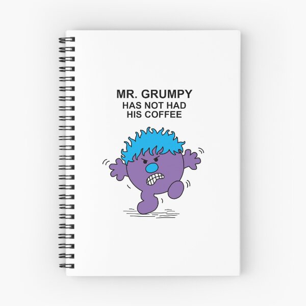 Item preview, Mr. Grumpy has not had his coffee designed and sold by Scat the cat.