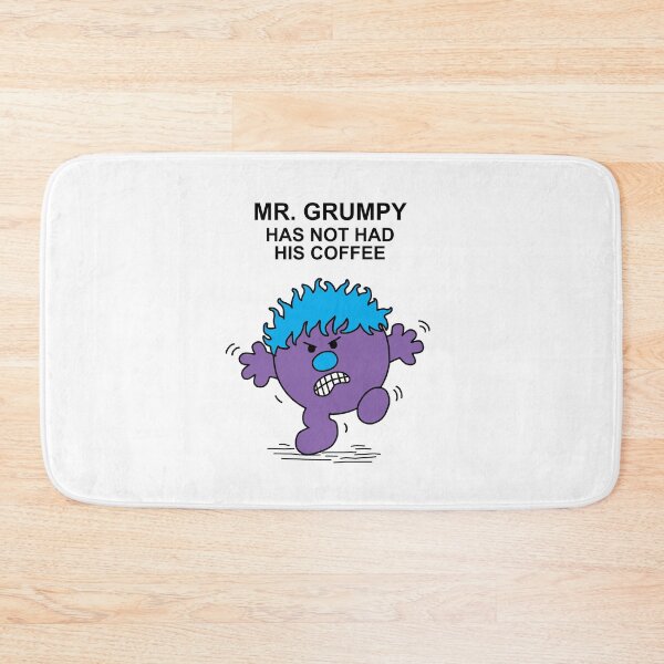 Item preview, Mr. Grumpy has not had his coffee designed and sold by Scat the cat.