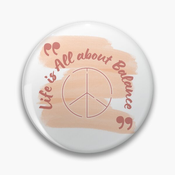 Item preview, Life Is All About Balance - Peace Love and Empathy | Life Is All About Balance peace designed and sold by FitBeast.