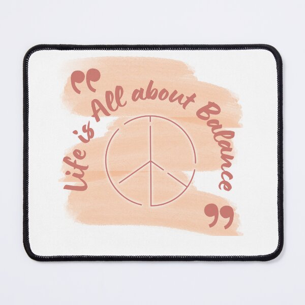 Item preview, Life Is All About Balance - Peace Love and Empathy | Life Is All About Balance peace designed and sold by FitBeast.