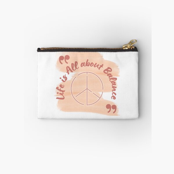 Item preview, Life Is All About Balance - Peace Love and Empathy | Life Is All About Balance peace designed and sold by FitBeast.