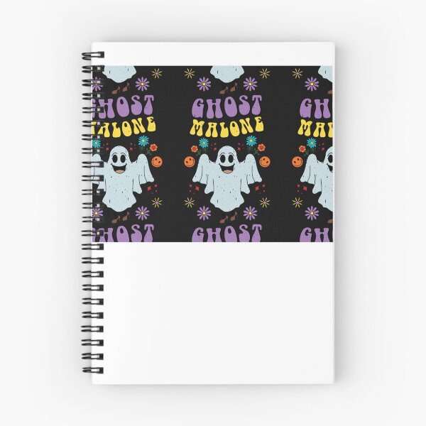 Item preview, Retro Groovy Cute Ghost Malone  designed and sold by PNGpop.