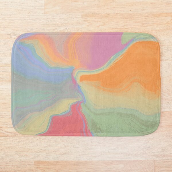 Aperçu de l'œuvre Abstract Pastel Watercolor, Happy Vibes, Modern Minimalist Art, Colorful créée et vendue par GikaDesigns.