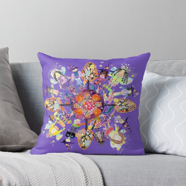Item preview, Witches and Wizards Watercolour Collage  designed and sold by DefaultOneWorld.