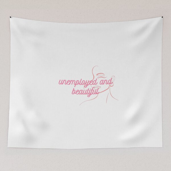 Item preview, Unemployed and beautiful  designed and sold by GamersLands.
