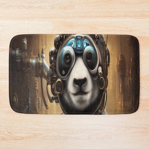 Item preview, Cute Steam punk Space Panda designed and sold by aventi24.